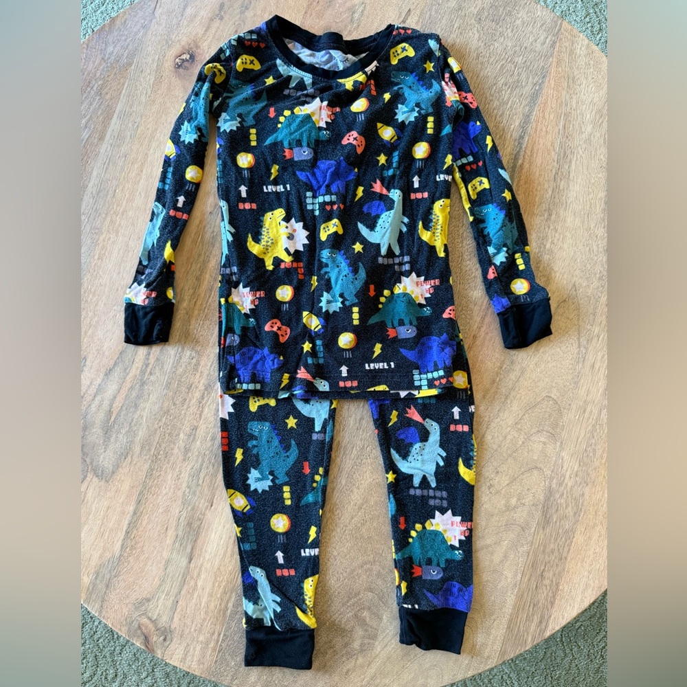 Little Sleepies Dinosaur Video Game Pajama Set